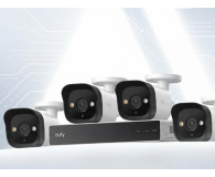 Eufy Zestaw 4 kamer PoE E40 Biały + rejestrator NVR S4 - 1505450 - zdjęcie 7